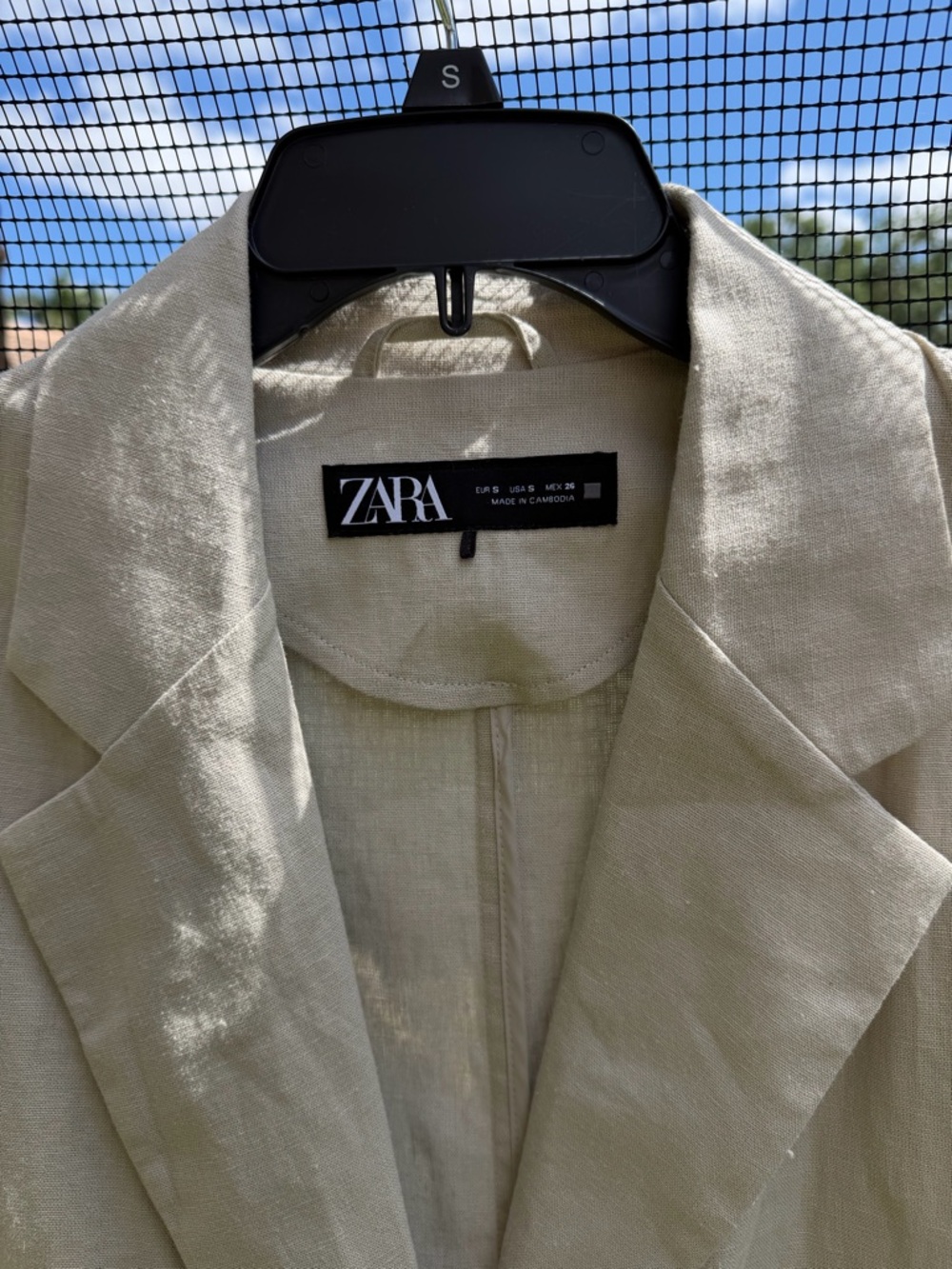 Zara linen jacket - Picture 6 of 15